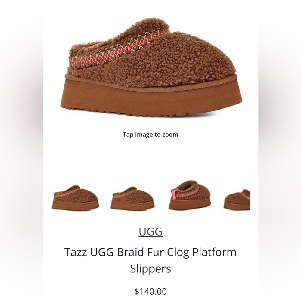 Tazz UGGbraid Slippers